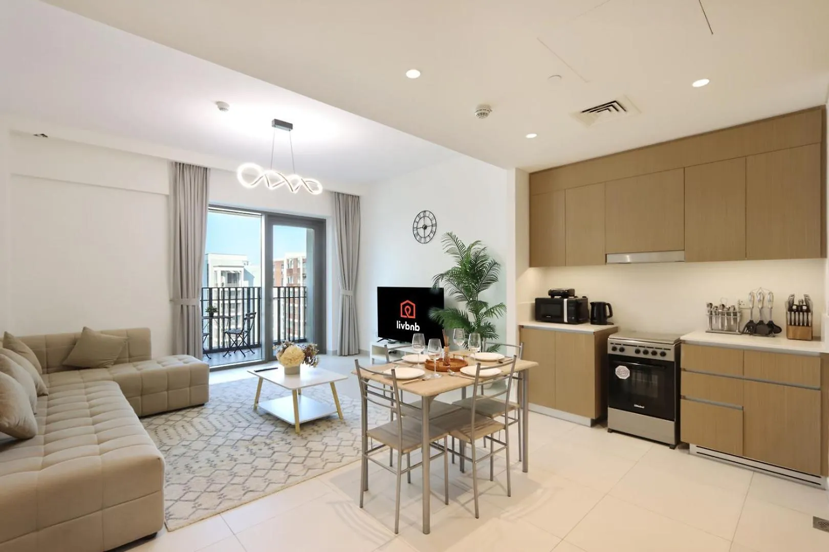 Livbnb-Plush Summer 2Br Unit At Creek Beach Dubai